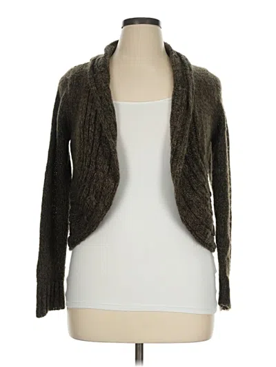 Pre-owned Mudd Cardigan Sweater In Brown