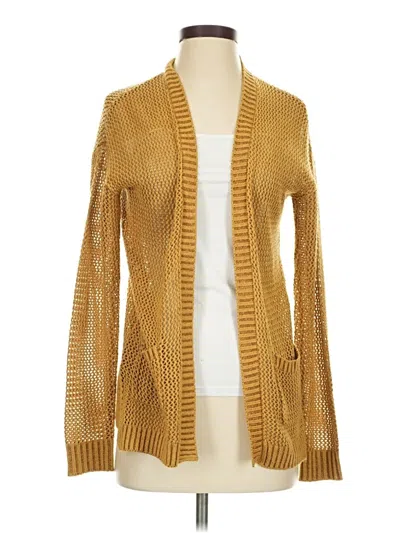 Pre-owned Mudd Cardigan Sweater In Gold