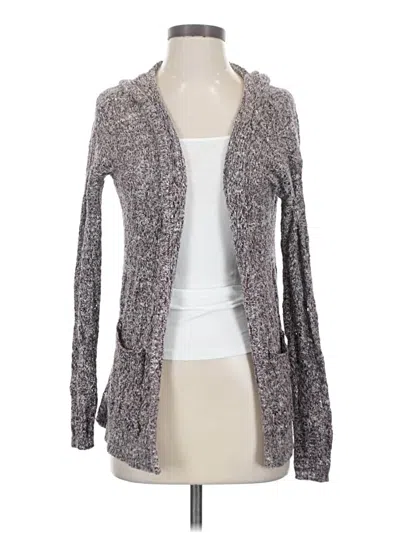 Pre-owned Mudd Cardigan Sweater In Gray