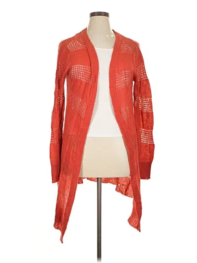 Pre-owned Mudd Cardigan Sweater In Red
