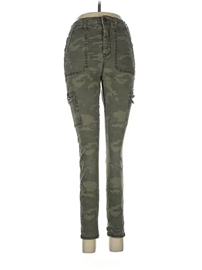 Pre-owned Mudd Cargo Pants In Green