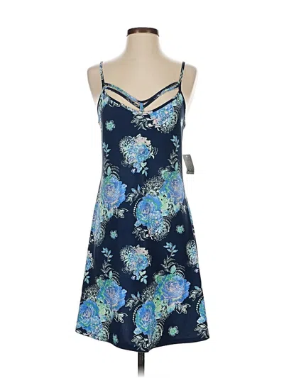 Mudd Casual Dress In Blue
