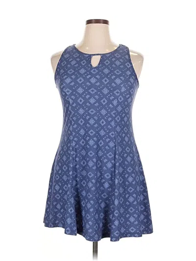 Pre-owned Mudd Casual Dress In Blue