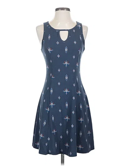 Pre-owned Mudd Casual Dress In Blue