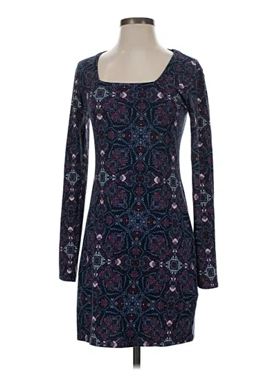 Pre-owned Mudd Casual Dress In Blue