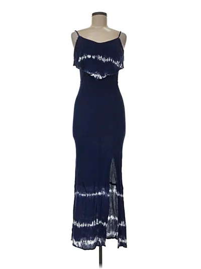 Pre-owned Mudd Casual Dress In Blue