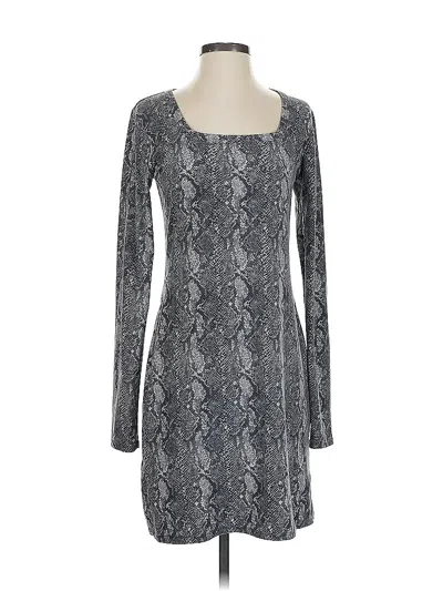 Pre-owned Mudd Casual Dress In Gray