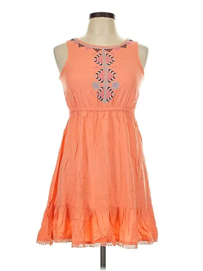 Pre-owned Mudd Casual Dress In Orange