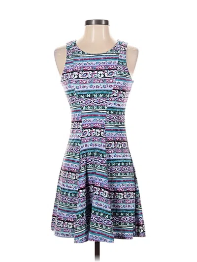 Pre-owned Mudd Casual Dress In Purple