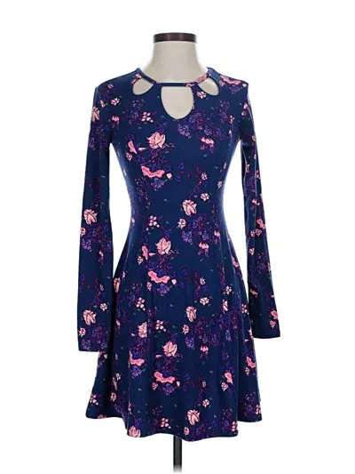 Pre-owned Mudd Casual Dress In Purple