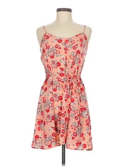 Pre-owned Mudd Casual Dress In Red