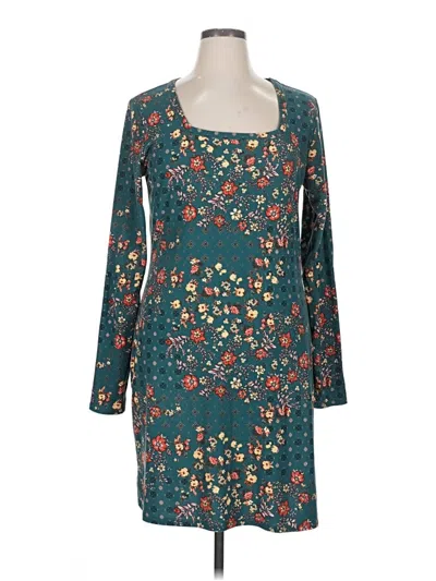 Pre-owned Mudd Casual Dress In Teal