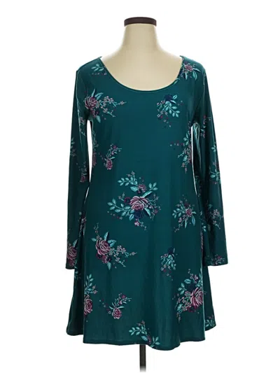 Pre-owned Mudd Casual Dress In Teal