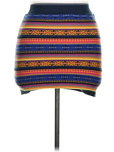 Pre-owned Mudd Casual Skirt In Blue