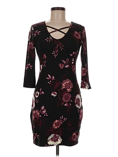 Pre-owned Mudd Cocktail Dress In Black
