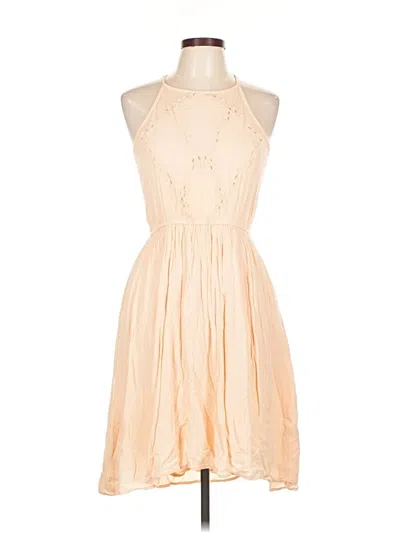 Pre-owned Mudd Cocktail Dress In Brown