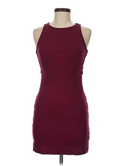 Pre-owned Mudd Cocktail Dress In Burgundy