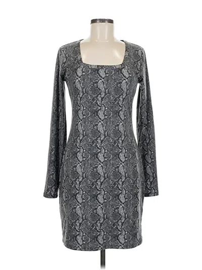 Pre-owned Mudd Cocktail Dress In Gray