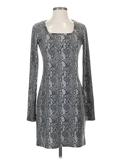 Pre-owned Mudd Cocktail Dress In Gray