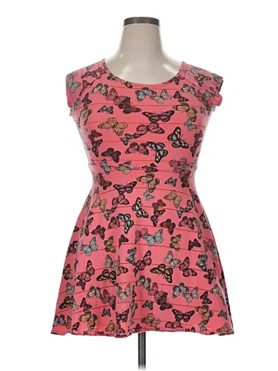 Pre-owned Mudd Cocktail Dress In Pink