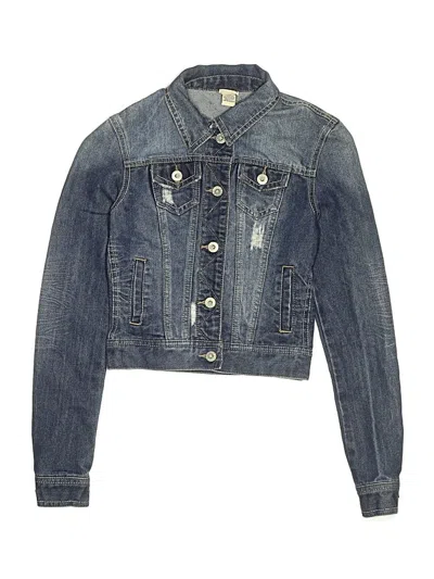 Pre-owned Mudd Kids' Denim Jacket In Blue