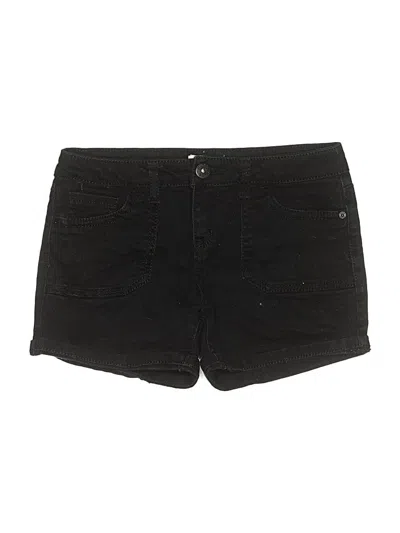 Pre-owned Mudd Denim Shorts In Black