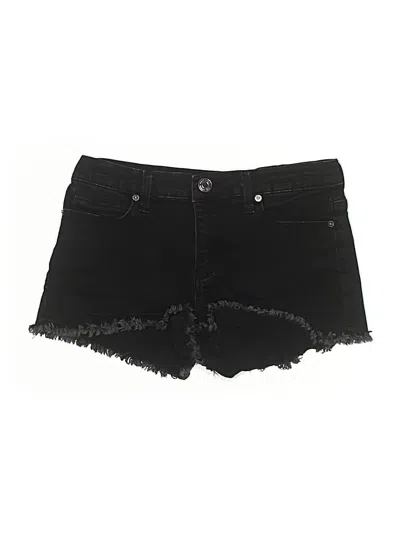 Pre-owned Mudd Denim Shorts In Black