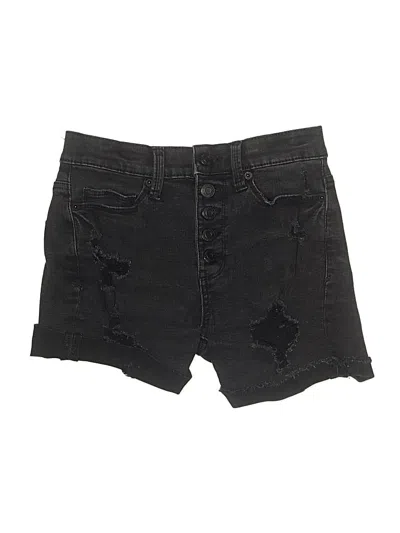 Pre-owned Mudd Denim Shorts In Black