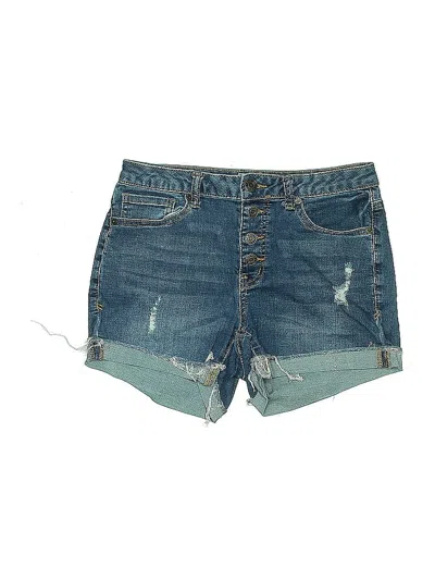 Pre-owned Mudd Denim Shorts In Blue