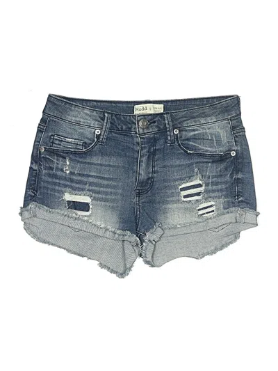 Pre-owned Mudd Denim Shorts In Blue