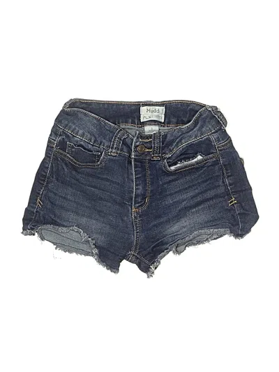 Pre-owned Mudd Denim Shorts In Blue