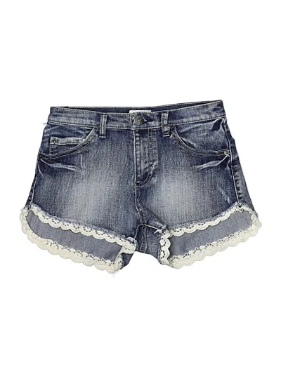 Pre-owned Mudd Denim Shorts In Blue