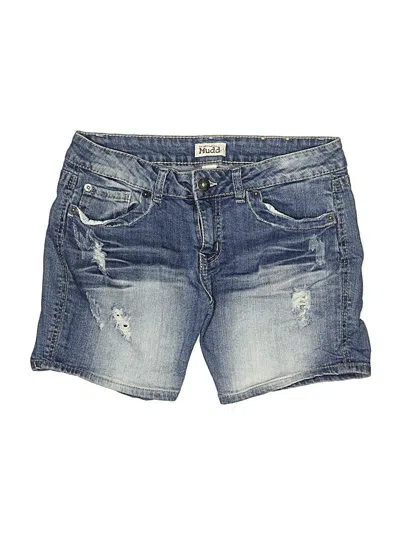 Pre-owned Mudd Denim Shorts In Blue