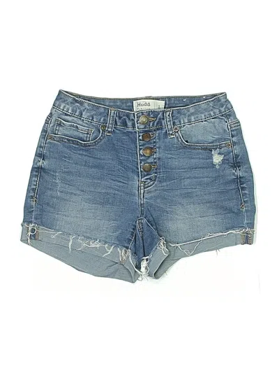 Pre-owned Mudd Denim Shorts In Blue