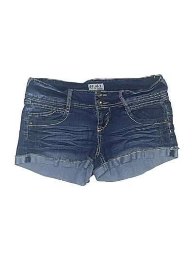 Pre-owned Mudd Denim Shorts In Blue