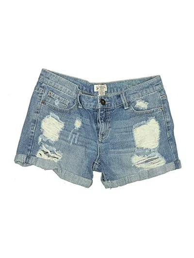 Pre-owned Mudd Denim Shorts In Blue