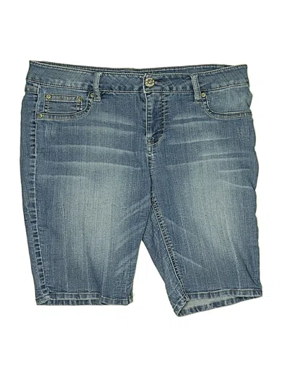 Pre-owned Mudd Denim Shorts In Blue