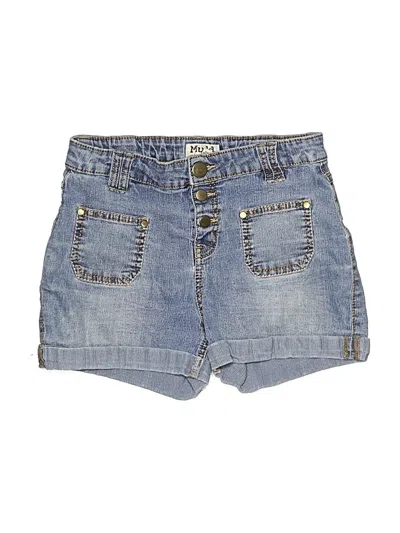 Pre-owned Mudd Denim Shorts In Blue