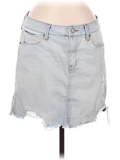 Pre-owned Mudd Denim Skirt In Blue