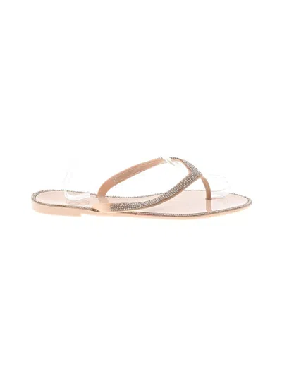 Pre-owned Mudd Flip Flops In Silver
