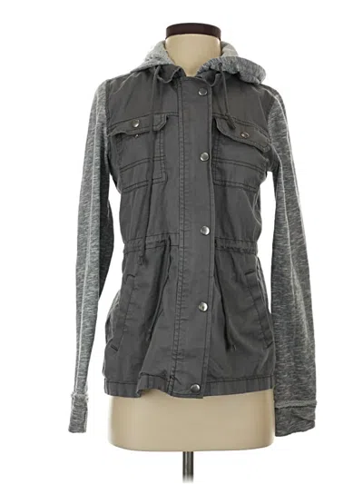 Pre-owned Mudd Jacket In Gray