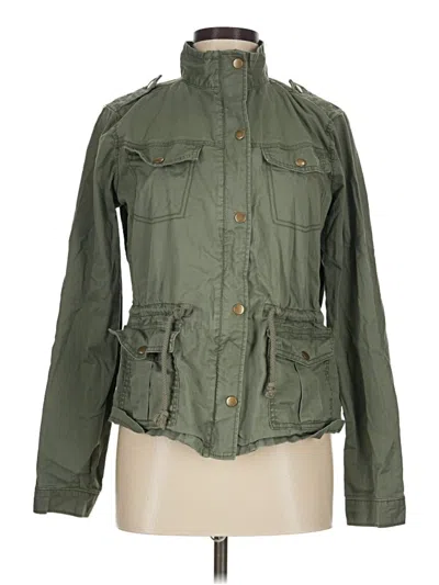 Pre-owned Mudd Jacket In Green