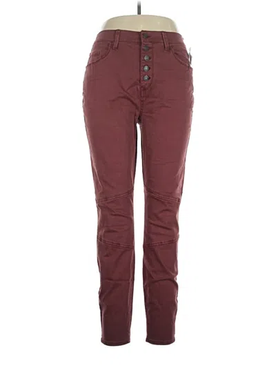 Pre-owned Mudd Jeans In Burgundy