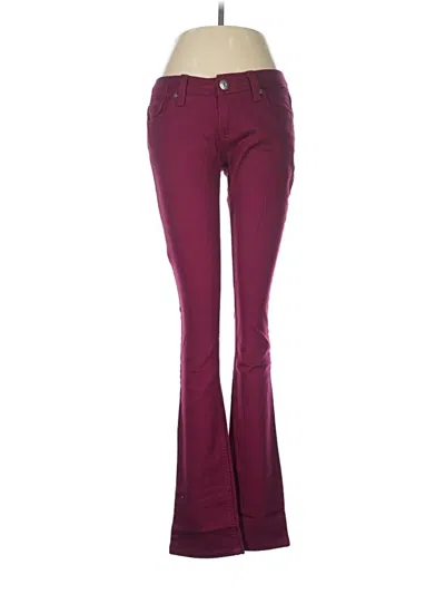 Pre-owned Mudd Jeans In Burgundy
