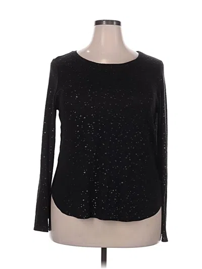 Pre-owned Mudd Long Sleeve T-shirt In Black