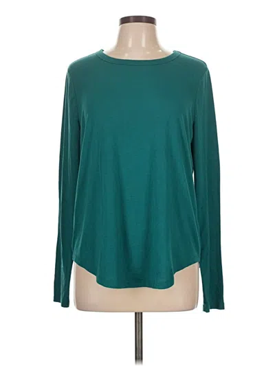 Pre-owned Mudd Long Sleeve T-shirt In Blue