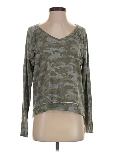 Pre-owned Mudd Long Sleeve T-shirt In Gray