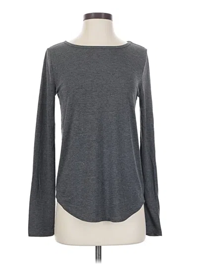 Pre-owned Mudd Long Sleeve T-shirt In Gray