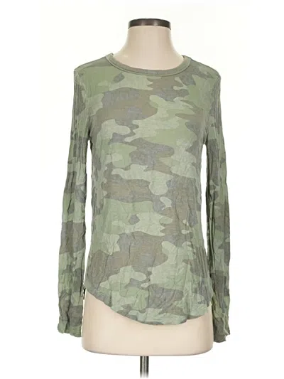 Pre-owned Mudd Long Sleeve T-shirt In Green