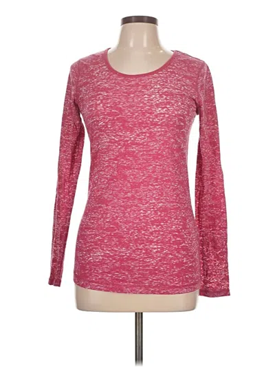 Pre-owned Mudd Long Sleeve T-shirt In Pink